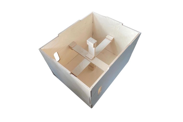 Универсальный PLYO BOX 3 в 1 (фанера) 30х35х40 см DHZ фото 4