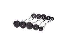 Набор изогнутых штанг POWER (шаг 5 кг, 5 шт) PROFI-FIT 10-30 кг