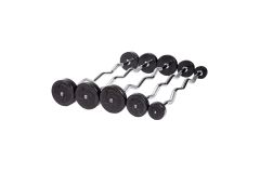 Набор изогнутых штанг POWER (шаг 5 кг, 5 шт) PROFI-FIT 10-30 кг
