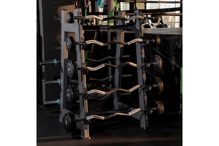 Набор изогнутых штанг POWER (шаг 5 кг, 5 шт) PROFI-FIT 10-30 кг фото 1