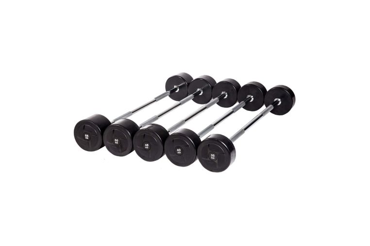 Набор прямых штанг POWER (шаг 5 кг, 5 шт) PROFI-FIT 35-55 кг 