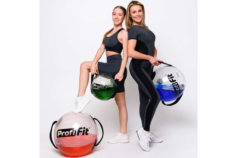 Мяч для функционального тренинга Water Ball 30 см PROFI-FIT фото 3