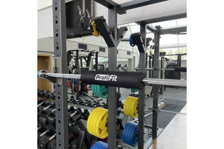 Смягчающая накладка на гриф, диаметр 8 см, длина 38 см с логотипом PROFI-FIT-RT-025 фото 3