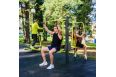 Smart-1056 Уличный тренажер Тяга Сверху - Жим от груди ZAVODSPORTA фото 9