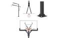 Баскетбольная стойка стационарная UNIX Line B-Stand-TG PRO 72"x42" R45 H230-305 см фото 9