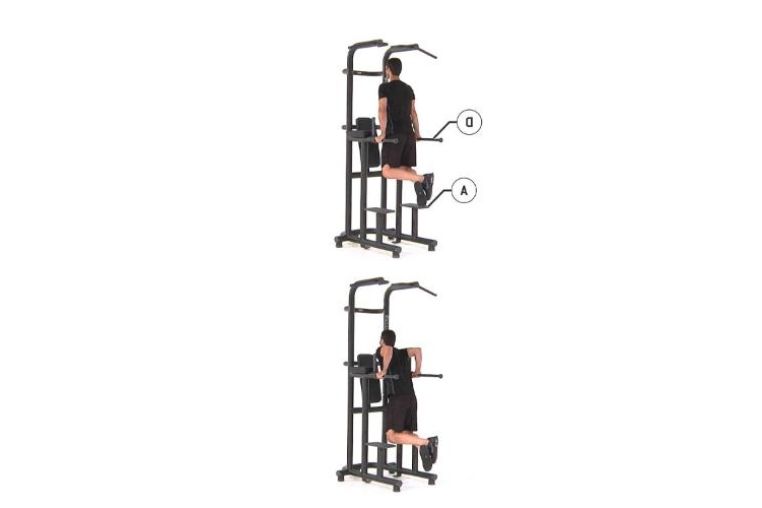 Technogym Chin Up Dip Leg Raise фото 2